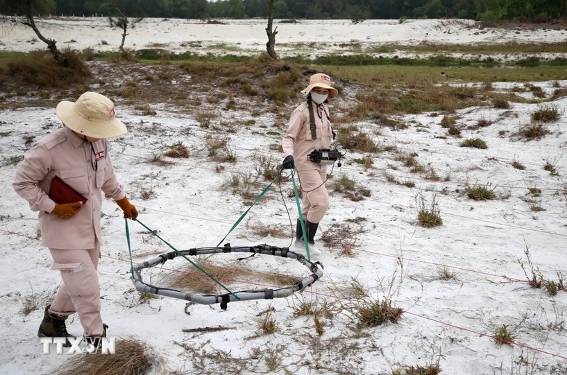 Quảng Trị - hình mẫu trong công tác rà phá bom mìn sót lại sau chiến tranh